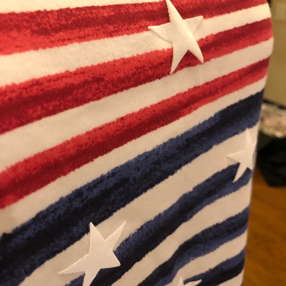 Macy’s Karen Scott Americana Shirt - Picture 2 of 5